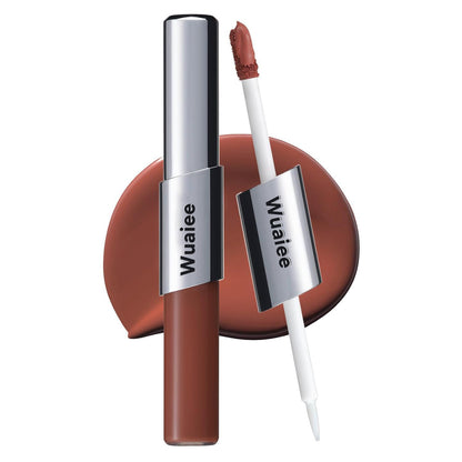 Perfect Twin Lip — Dual-Ended Liquid Lipstick with Velvet Matte Color and Glossy Shine
