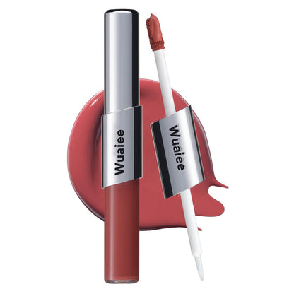 Perfect Twin Lip — Dual-Ended Liquid Lipstick with Velvet Matte Color and Glossy Shine
