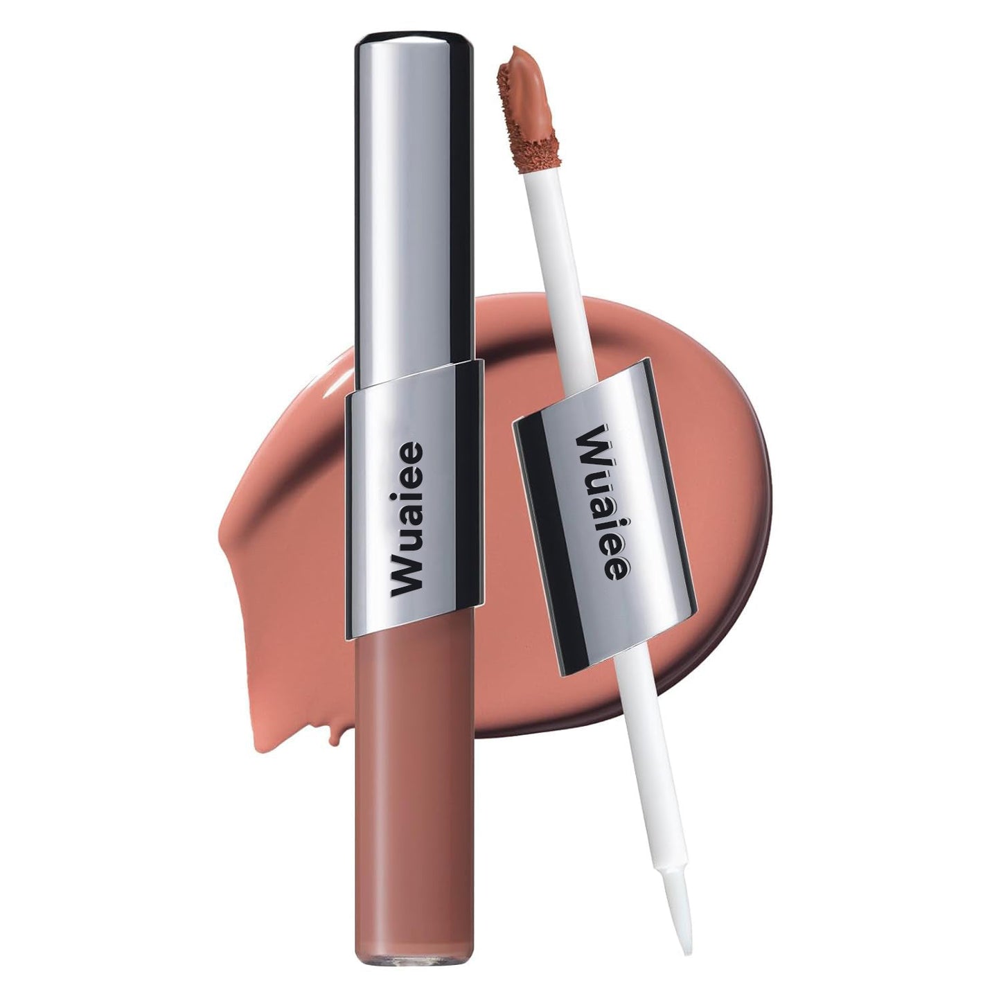 Perfect Twin Lip — Dual-Ended Liquid Lipstick with Velvet Matte Color and Glossy Shine