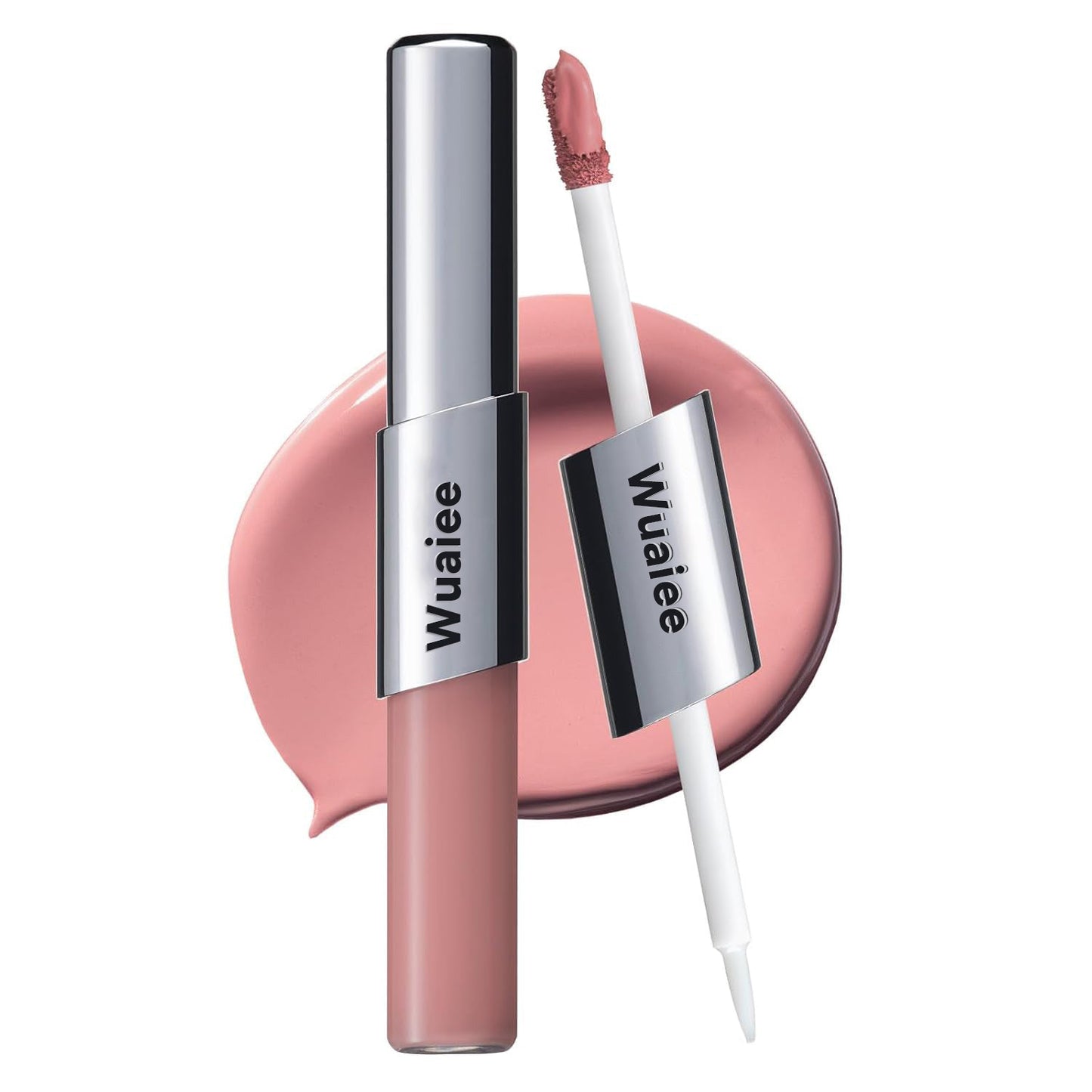 Perfect Twin Lip — Dual-Ended Liquid Lipstick with Velvet Matte Color and Glossy Shine
