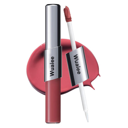 Perfect Twin Lip — Dual-Ended Liquid Lipstick with Velvet Matte Color and Glossy Shine