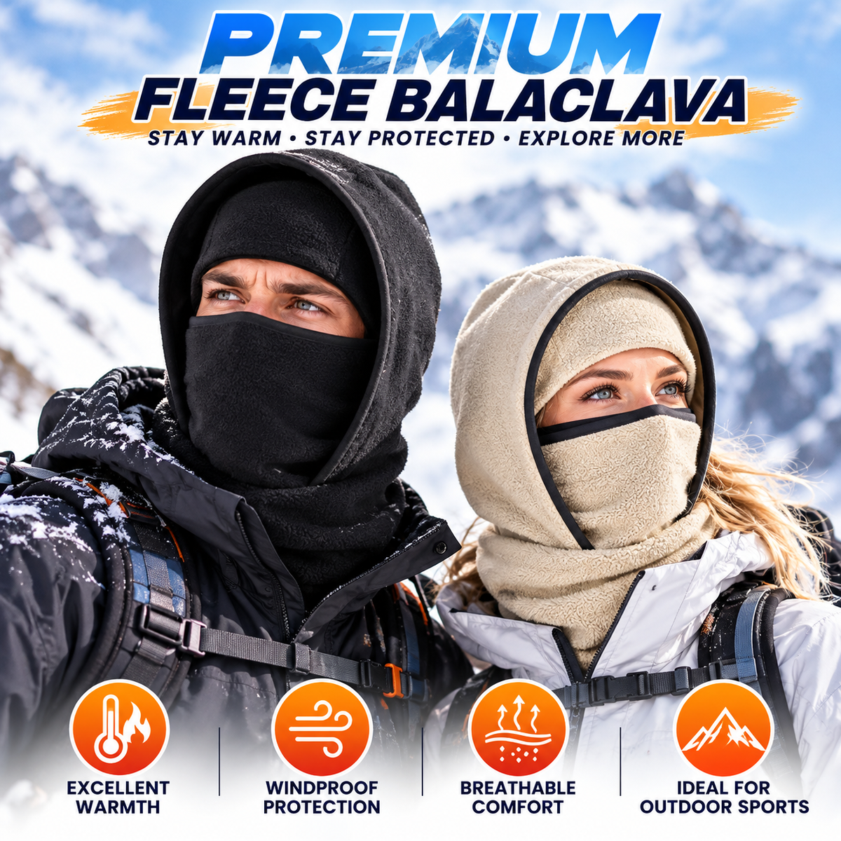 ✨Last Day 70% OFF✨❄️ 3-in-1 Thermal Ski Mask & Neck Warmer
