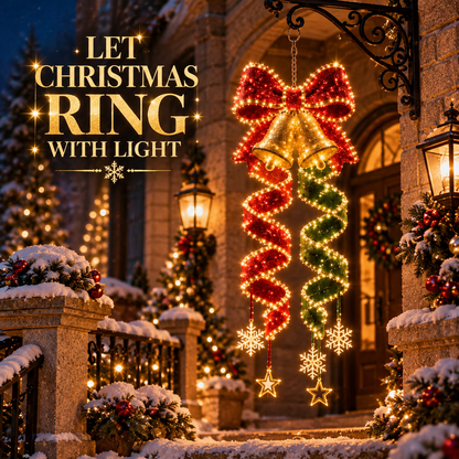 🎄Last day for 70% off🎄Christmas Magic Spiral Hanging LED Light Collection