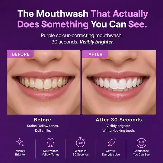 Purple Mouthwash