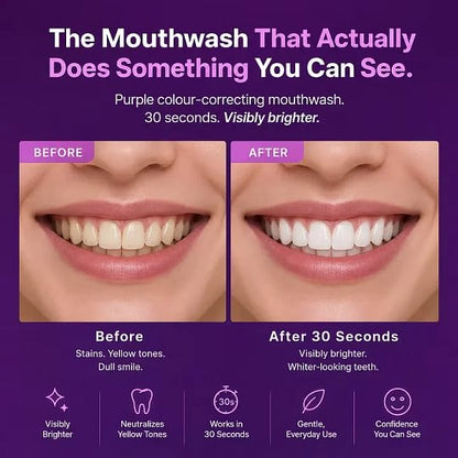 Purple Mouthwash
