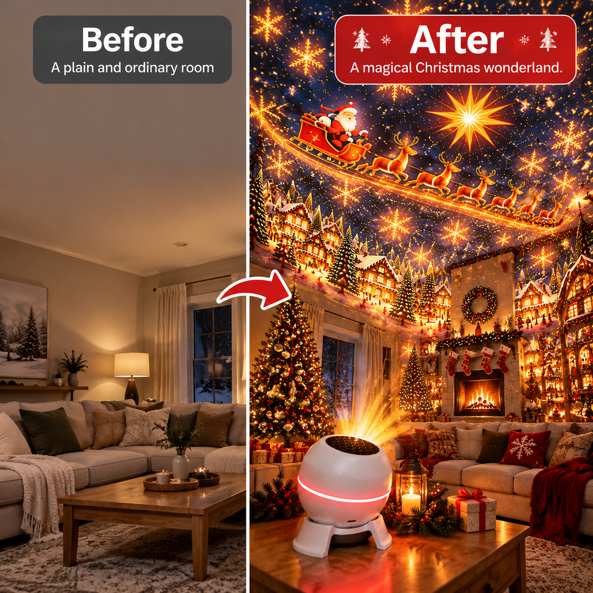 ⏰ LAST DAY 70% OFF -🎅 Turn Any Room Into a Christmas Wonderland