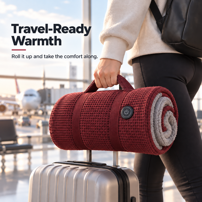 ✨Last Day 70% OFF✨🔥 Wearable Heated Blanket – Cozy Hands-Free Warmth