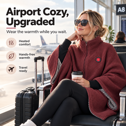 ✨Last Day 70% OFF✨🔥 Wearable Heated Blanket – Cozy Hands-Free Warmth